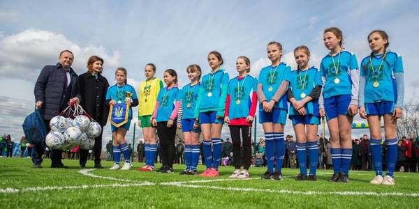 Mini-football field opened in Myliatska AH 