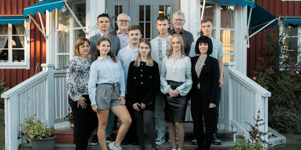 Young Ukrainians from Slobozhanske visited the Swedish twin city Vännäs