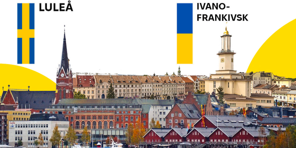 Івано-Франківськ та Лулео стали містами-побратимами: договір підписали у Швеції
