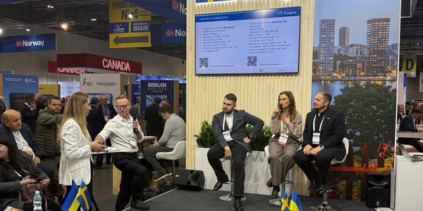 Polaris partner hromadas present their recovery priorities at Rebuild Ukraine 2025