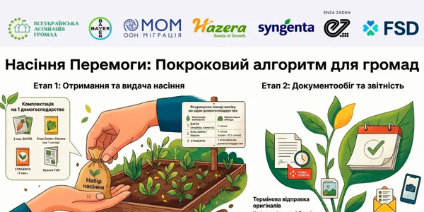 «Насіння Перемоги»: ВАГ розпочав роздачу насіння овочів постраждалим громадам