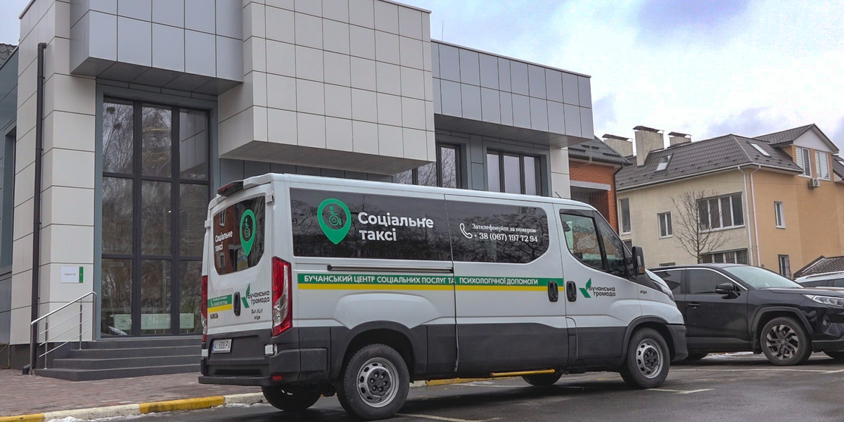 Social taxi in Bucha: How community created barrier-free service that really changes lives