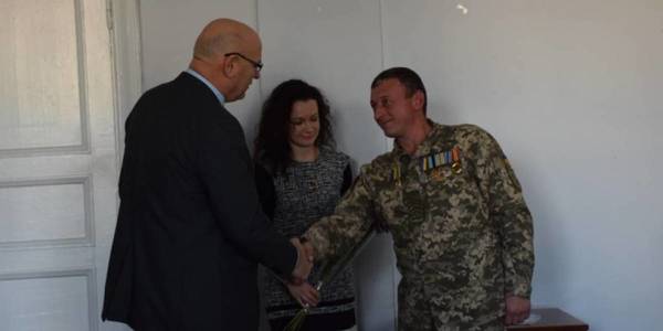 Five families of ATO soldiers in Bashtanska AH received keys to their new homes