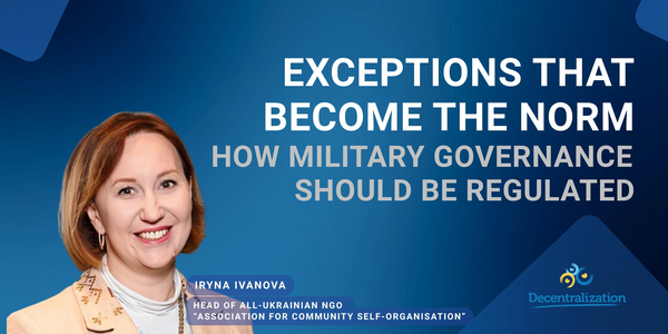 Exceptions that become the norm. How military governance should be regulated