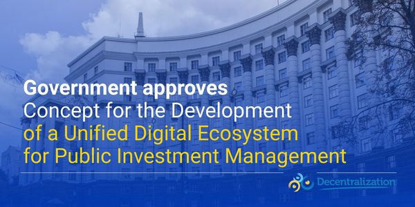Government approves Concept for the Development of a Unified Digital Ecosystem for Public Investment Management