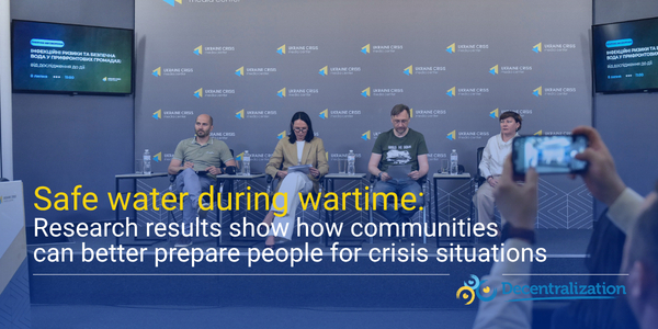 Safe water during wartime: Research results show how communities can better prepare people for crisis situations