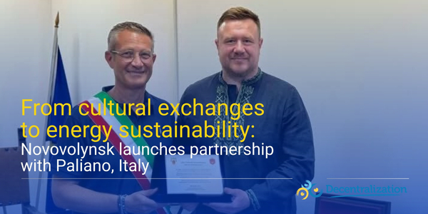 From cultural exchanges to energy sustainability: Novovolynsk launches partnership with Paliano, Italy