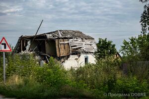 Село Вербівка, пошкоджене під час війни